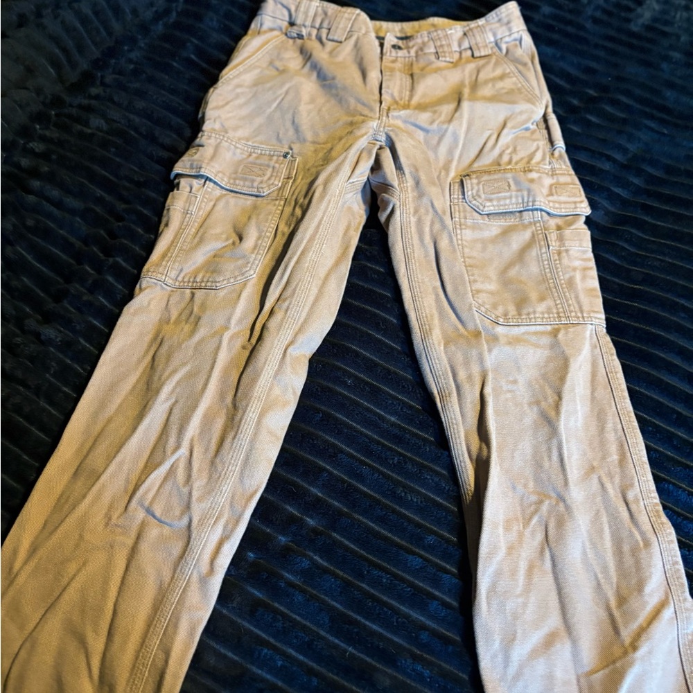 Duluth Trading Co Tan Cargo Pants
